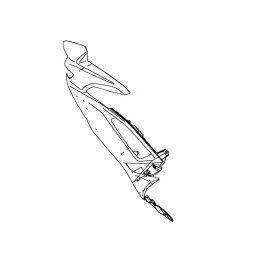 Carénage Avant Gauche Kawasaki NINJA 650 2020 2021