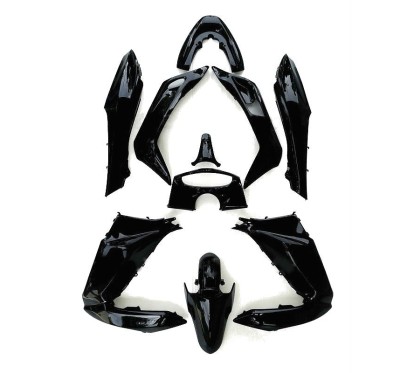 Kit Carrosserie Noir Métallique Astéroïde Honda PCX 125/150 v1 v2