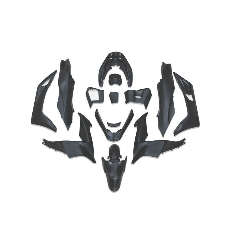 Kit Carrosserie Noir/Gris Mat Axis Métallique Honda PCX 125/150 v3 Kit Carrosserie Noir/Gris Mat Axis Métallique Honda PCX 125/150 v3