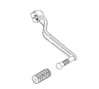 Gear Pedal Kawasaki Er6n 650