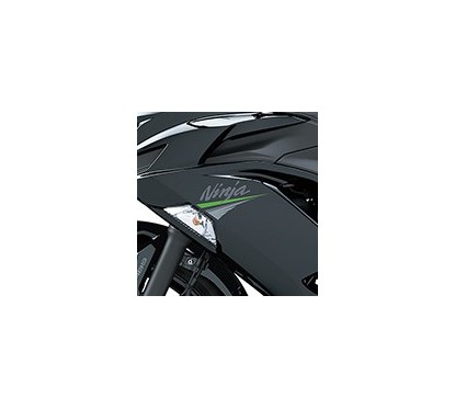 Autocollant Carénage Avant Gauche Kawasaki NINJA 650 2020 Noir