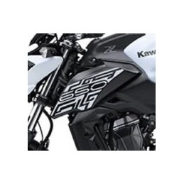 Pattern Shroud Left Kawasaki Z650 White 2019