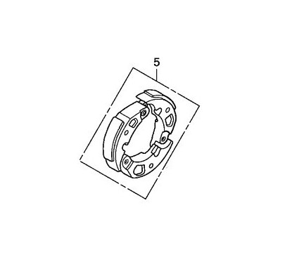 Set Patins Embrayage Honda Forza 300