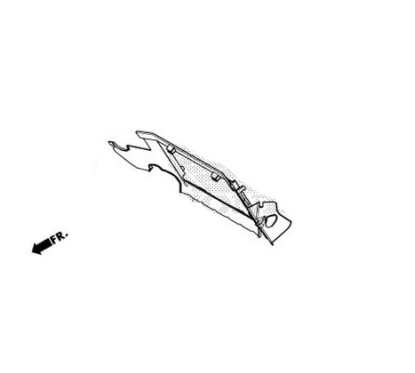 Radiator Coverv Honda Forza 300 2018 2019 2020