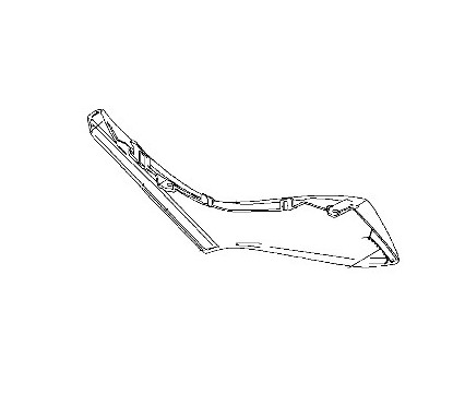 Cover Right Side Under Seat Kawasaki Er6n 650