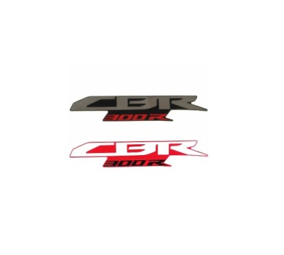 Autocollant Sticker Logo Flanc Avant Honda CBR300R