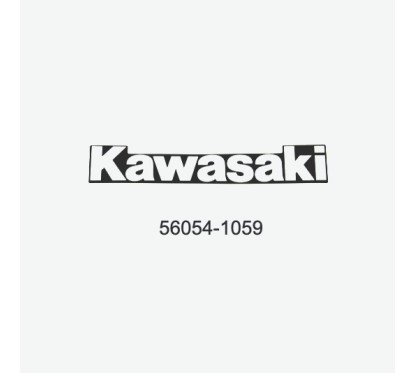 Autocollant Ecope Flanc Avant Logo Kawasaki ER6n 650
