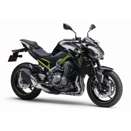 Autocollant Gauche Carénage Arrière Kawasaki Z900 Gris 2017 2018