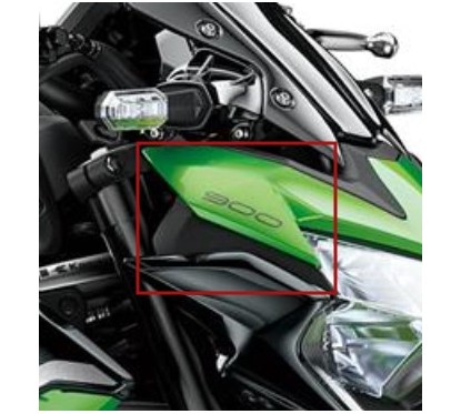 Mark Cowling Upper Headlight Kawasaki Z900 2020 2021