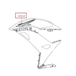 Pattern Left Side Cowling Kawasaki NINJA 650 2017 2018 2019