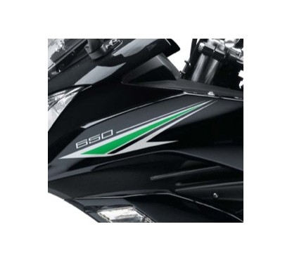 Autocollant Flanc Avant Gauche Kawasaki NINJA 650 2017 2018 2019