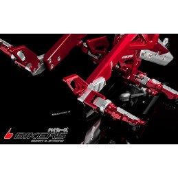 Set Arrière avec Reposes pied passager Bikers Kawasaki ER6f Ninja 650