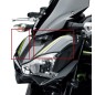 Kit Autocollants Carénage Phare Kawasaki Z900 Gris 2017 2018