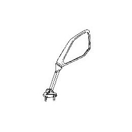 View Mirror Right Kawasaki Ninja 650 Er6f 2012 2013