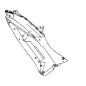 Carénage Flanc Avant Gauche Kawasaki ER6f Ninja 650 Carénage Flanc Avant Gauche Kawasaki ER6f Ninja 650