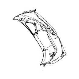 Carénage Flanc avant Droit Kawasaki ER6f Ninja 650