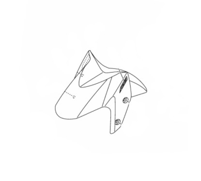 Garde Boue Avant Yamaha NMAX 2020 2021