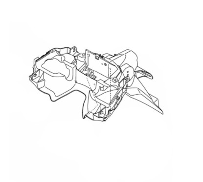 Rear Fender Yamaha NMAX 2020 2021