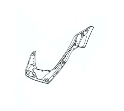 Couvre Central Droit Yamaha NMAX 2020 2021