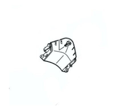 Couvre Garde Boue Arrière Yamaha NMAX 2020 2021