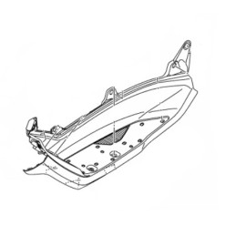 Plastique Pied Gauche Yamaha NMAX 2020 2021