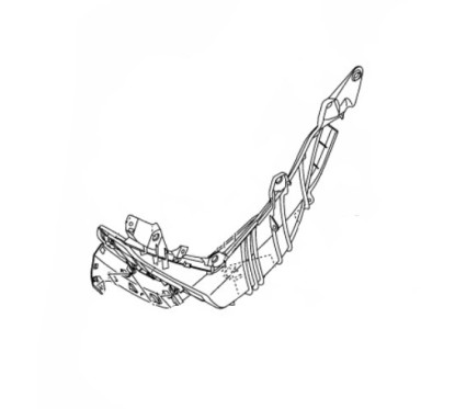 Plastique Pied Droit Yamaha NMAX 2020 2021