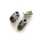 Bar Clamp Set Handle Gray 22.2mm Bikers Honda CB500F Bar Clamp Set Handle Gray 22.2mm Bikers Honda CB500F