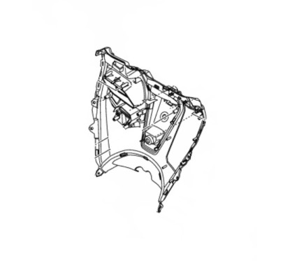 Plastique Bloc Central Yamaha NMAX 2020 2021