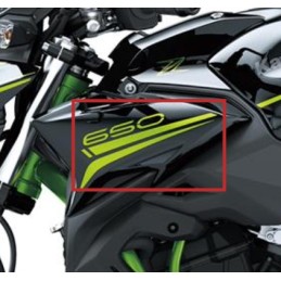 Set Patterns Shroud Outer Left Kawasaki Z650 Black 2020