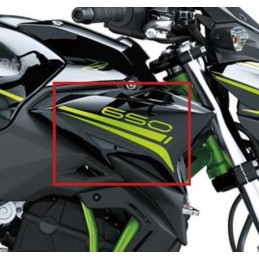 Set Patterns Shroud Outer Right Kawasaki Z650 Black 2020