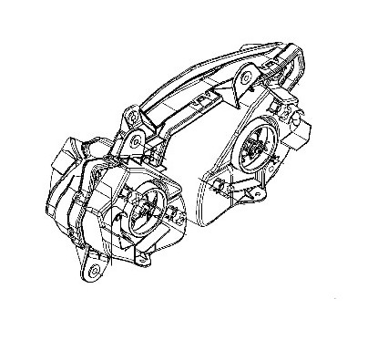 Phare Avant Kawasaki ER6f Ninja 650