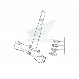 Stem Sub Assy Steering Honda FORZA 350 2021