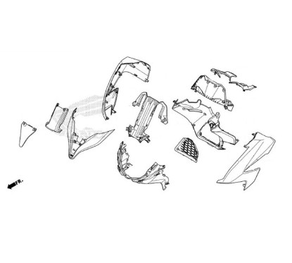 Panel Meter Honda Forza 350 2021