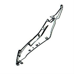 Cover Rear Right Floor Honda Forza 350 2021