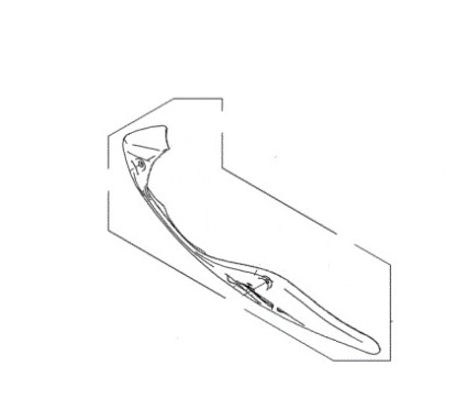 Cover Left Exhaust Pipe Kawasaki Versys 650