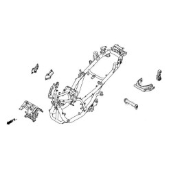 Spider Headlight Support Honda Forza 350 2021