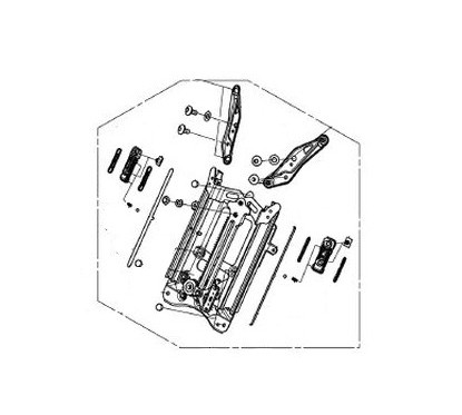 Rail Screen Adjust Honda Forza 350 2021