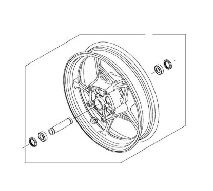 Front Wheel Kawasaki Z900