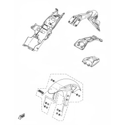 Passage de Roue Arrière Yamaha MT-03 2020 2021