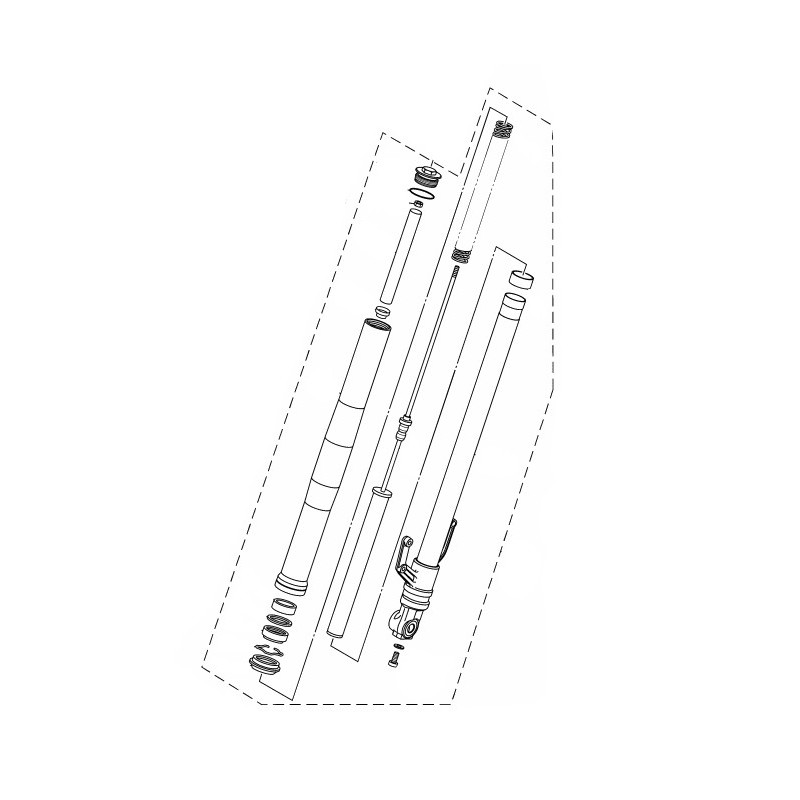 Fourche Avant Gauche Yamaha MT-03 2020/24