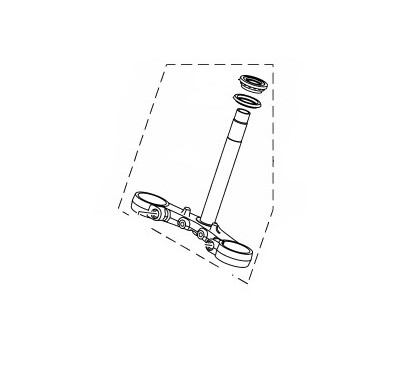 Forks Under Bracket Yamaha MT-03 2020/24