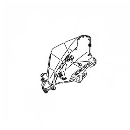 Right Tank Cover Yamaha MT-03 2020 2021