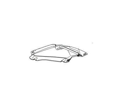 Carénage Arrière Droit Kawasaki Versys 650