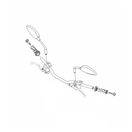 HandleBar Yamaha MT-03 2020 2021