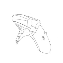 Garde Boue Avant Kawasaki Versys 650