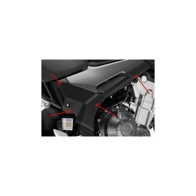 Couvre Centre Droit Honda CB500X 2019/2023