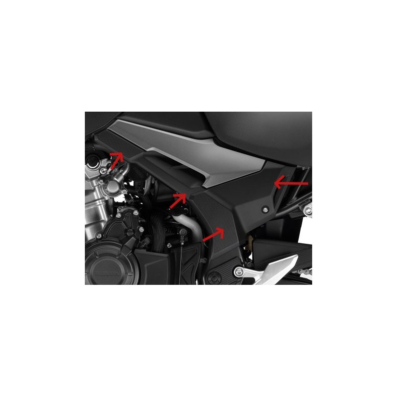 Center Cover Left Honda CB500X 2019/2023 Center Cover Left Honda CB500X 2019/2023