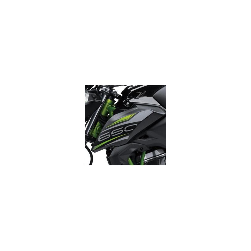 Pattern Shroud Left Kawasaki Z650 Black 2019