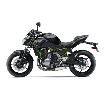 Pattern Shroud Left Kawasaki Z650 Black 2019
