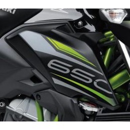 Pattern Shroud Right Kawasaki Z650 Black 2019